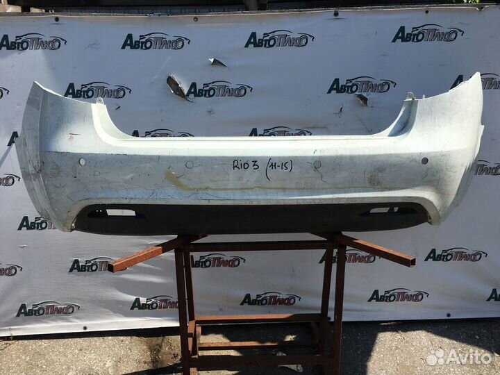 Задний бампер Kia Rio 3 седан