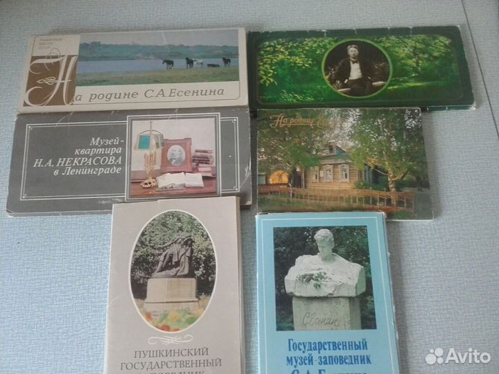 Наборы советских открыток /тематика разная