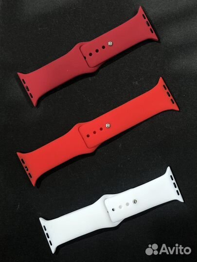Ремешок силиконовый Apple Watch 38/40/41/42/44/45