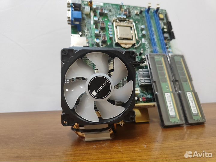 Материнская плата 1155+Xeon E3-1270+16Gb+Башня