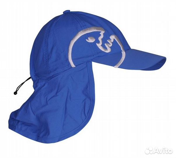 Детская кепка с защитой шеи Uv 200+ Bites Blue