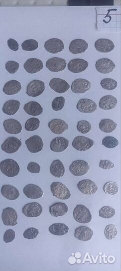 Монеты чешуя