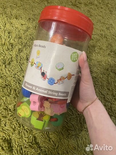 Развивающая игрушка Веселый шнурок