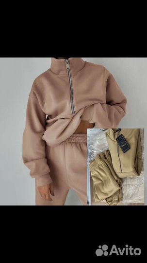 Спортивный костюм женский теплый новый