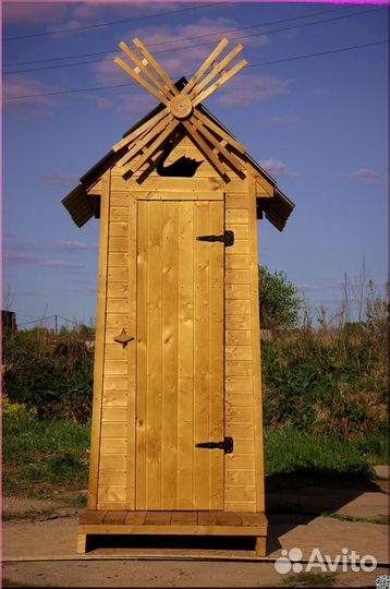 Дачный туалет с установкой BLU779