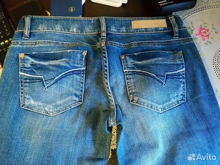 Джинсы для подростка девочки