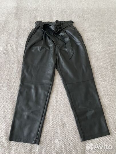 Брюки кожаные