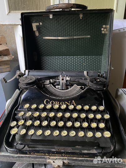 Печатная машинка corona корона