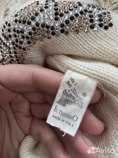 Шарф и шапка, шерстяные