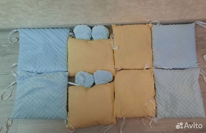 Бортики в детскую кроватку