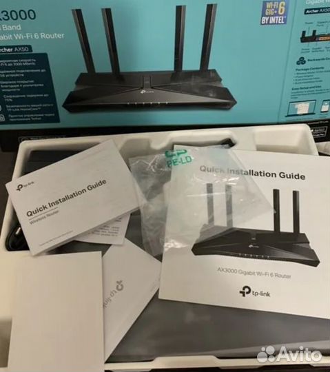 Роутер TP-Link Archer AX50 с поддержкои WiFi 6
