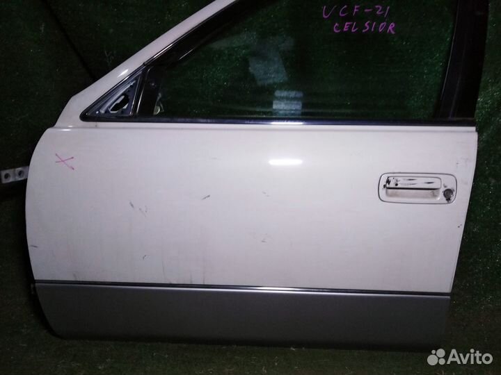 Дверь передняя левая Toyota Celsior UCF20 Пустая