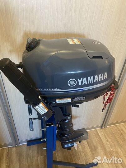 Лодочный мотор Yamaha 5 на обкатке