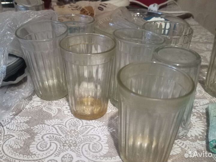 Стаканы граненые СССР