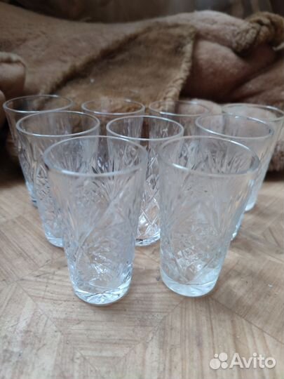 Хрустальные рюмки и бокалы СССР