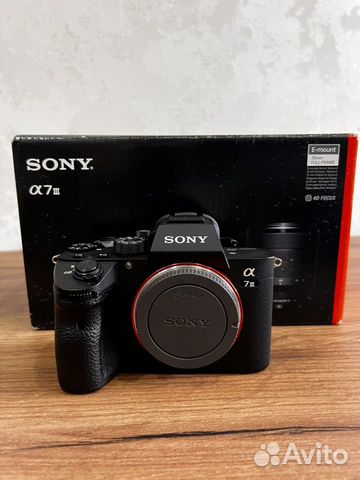 Sony alpha a7 iii