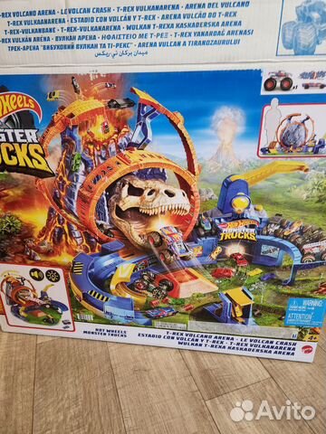 Hot wheels вулкан арена
