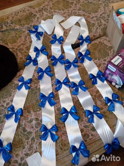 Свадебные ленты на машину