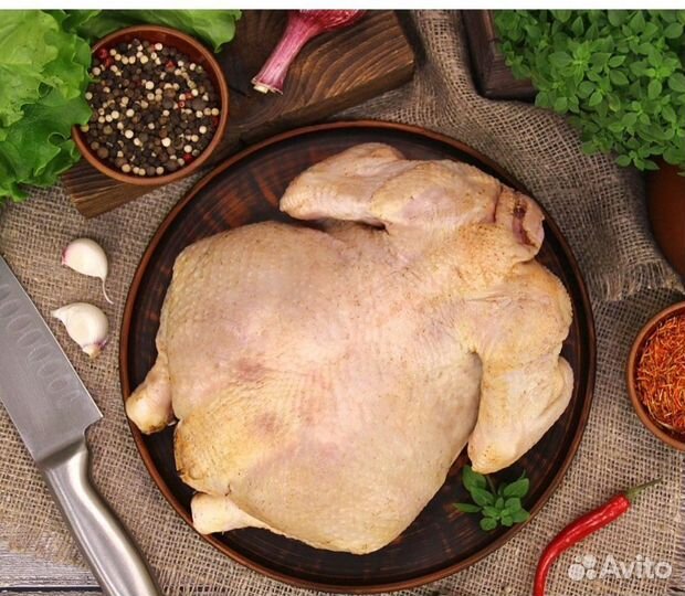 Мясо домашнего бройлера