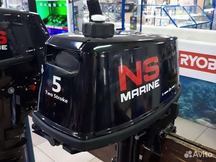 Лодочный мотор Nissan Marine Ниссан 5 B DS витрина