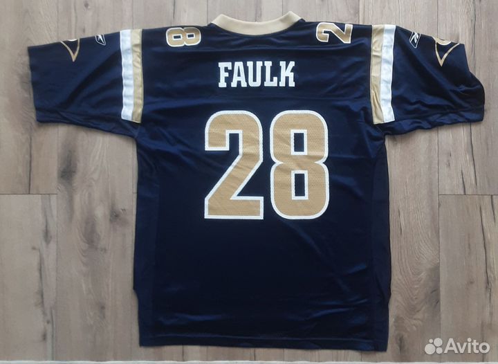 Джерси Nfl Saint louis Rams Faulk