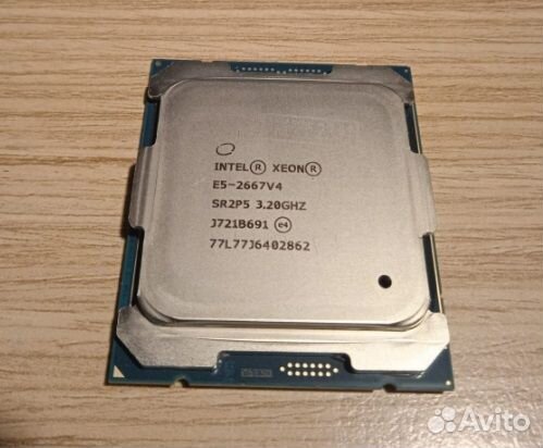 Процессор intel xeon E5-2667 V4