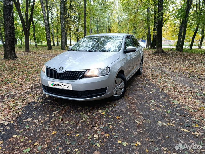 Skoda Rapid 1.6 МТ, 2019, 39 000 км