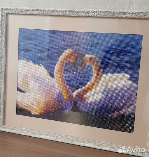 Алмазная вышивка готовая работа