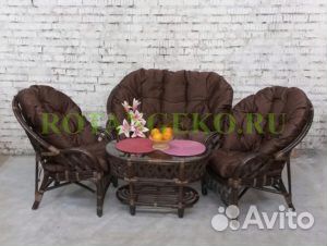 Мебель из натурального ротанга