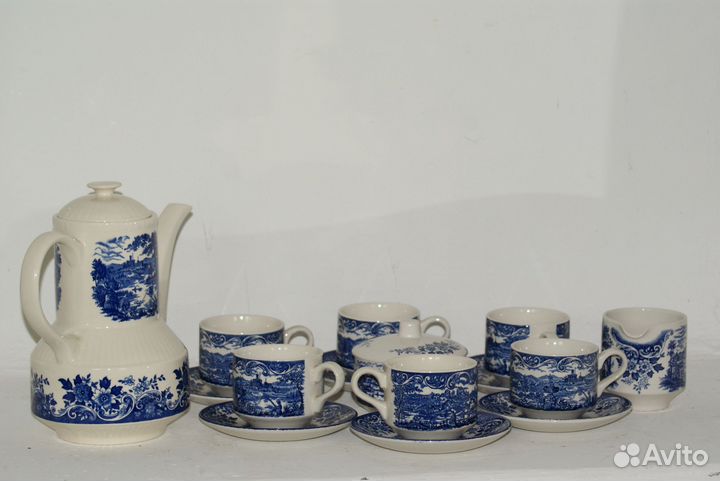 Чайный сервиз. Сервиз на 6 персон. 20 век