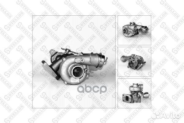 10-80307-SX турбокомпрессор VW T4 2.5 TDi 95-0