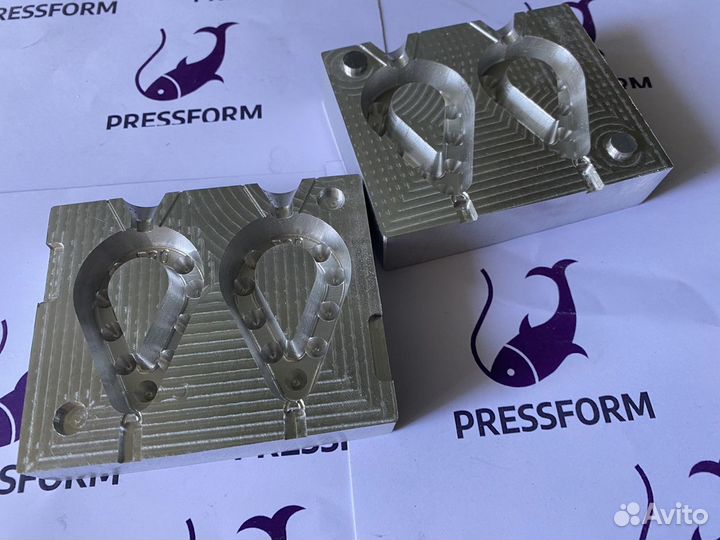 Форма чпу для литья грузил «Гриппа №1»