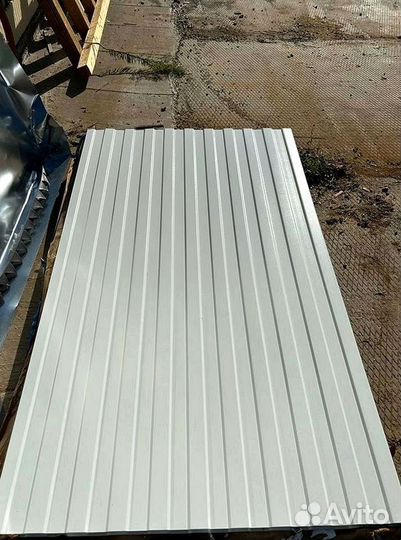 Профнастил Белый некондиция