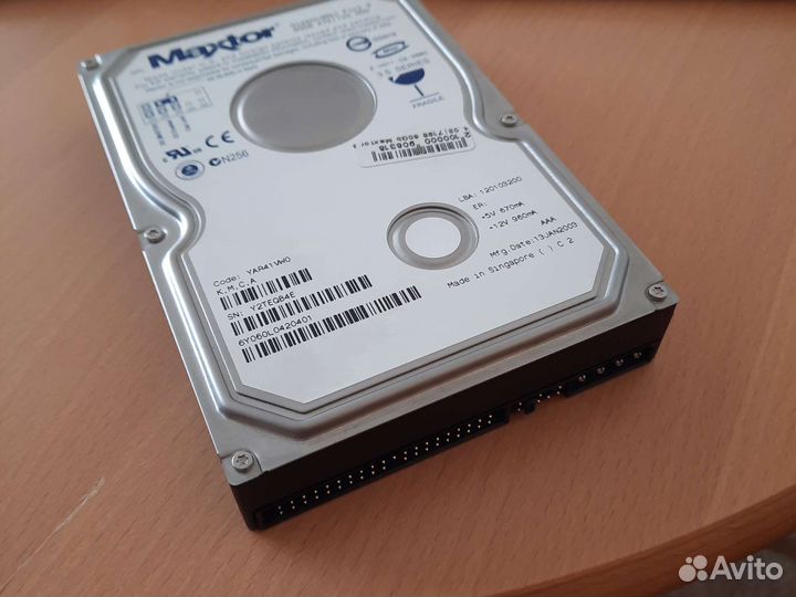 Maxtor diamondmax plus 9 60gb ata/133 hdd