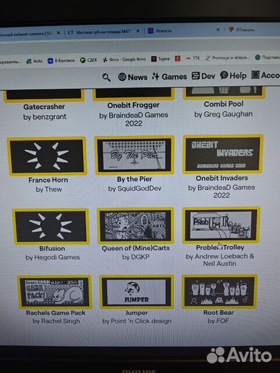 Playdate + чехол + игры