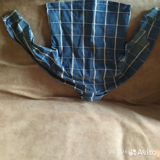 Джинсовая рубашка