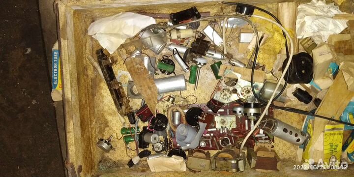 Радиолампы СССР и конденсаторы