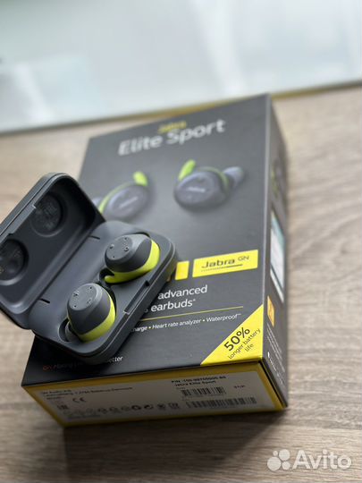 Беспроводные наушники Jabra Elite Sport