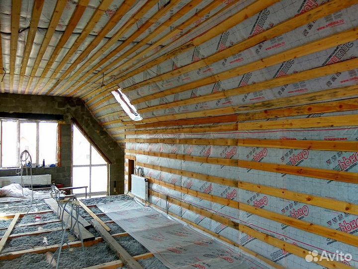 Утепление потолка
