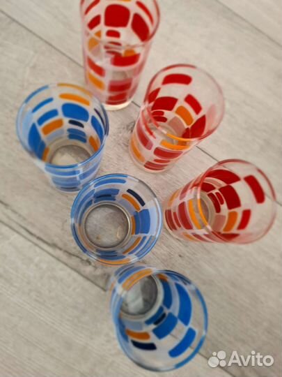 Бокалы фужеры стаканы