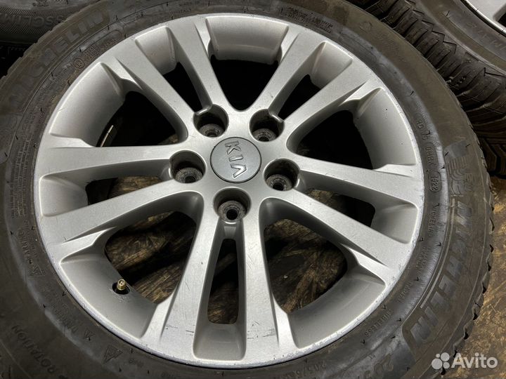 Колеса в сборе зима 205/55R16 Kia Ceed 2 JD 12-18г