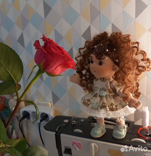 Куколка ручной работы