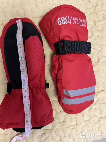 Варежки зима р.14