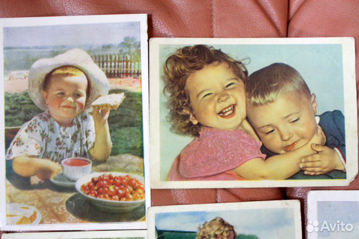 Пять открыток. 50-е