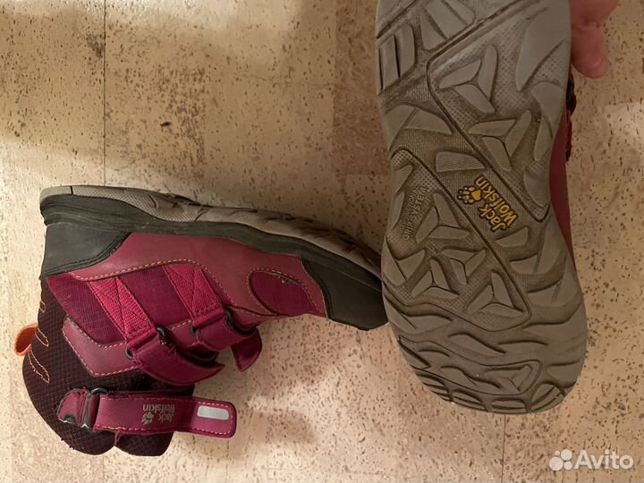 Ботинки демисезонные для девочки 34 размер