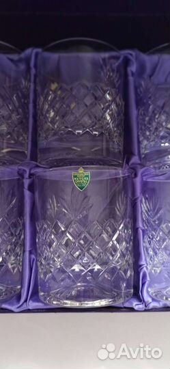 Хрустальные стаканы Waterford England