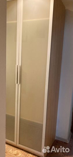 Шкаф икея бу двустворчатый