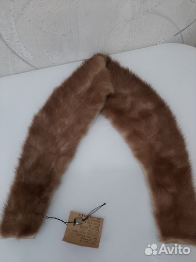 Меховой воротник норка