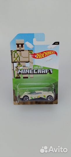Машинки майнкрафт hot wheels