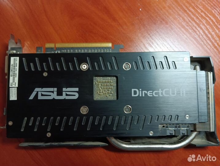 Видеокарта asus R9 380x DirectCU ll 4гб